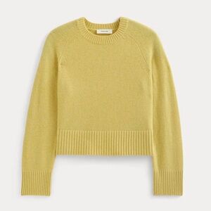 NWT Everlane Cashmere Boxy Crop Sweater, Size S